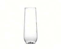 10 oz Stemless Flute - Clear-FINE2710CL