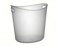 1 Gallon Oval Ice Bucket Cl-FINE3404CL