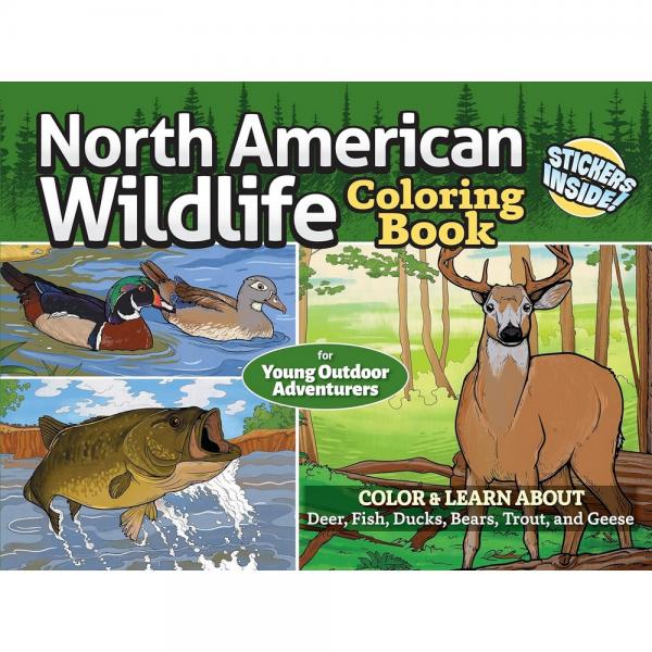North America Wildlife Coloring Book