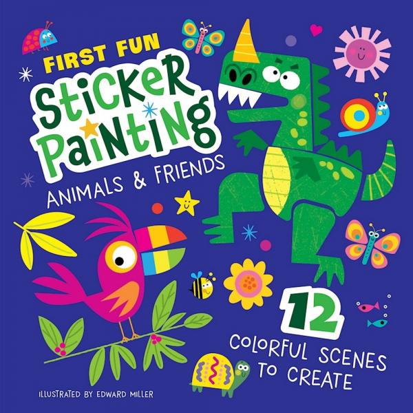First Fun Animals & Friends Sticker Painting