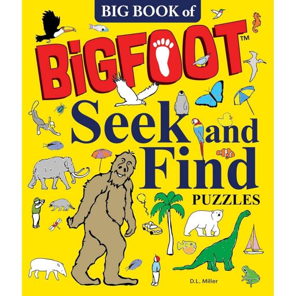 Big Book of BigFoot Seek and Find Puzzles