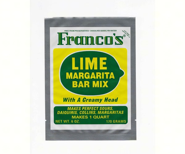 Franco's Lime Margarita Bar Mix plus Freight
