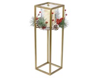 Large Berries Candle Holder with LED Candle-GE1018