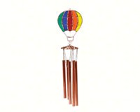 Rainbow Hot Air Balloon Wind Chime-GE136