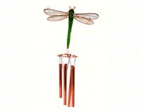 Green Dragonfly Wind Chime-GE145