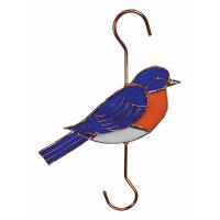 Stained Glass Bluebird Hook-GE173