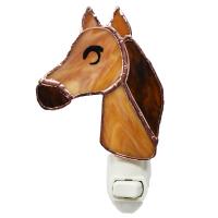 Stained Glass Horse Nightlight-GE261