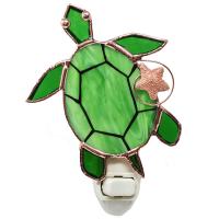 Stained Glass Sea Turtle Nightlight-GE265