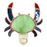 Stained Glass Crab Nightlight-GE274