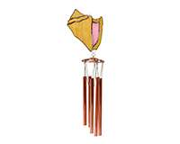 Conch Shell Wind Chime-GE283