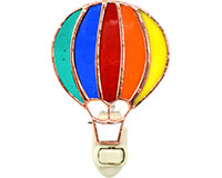 Stained Glass Hot Air Balloon Nightlight-GE306