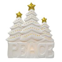 8 inch Porcelain PEACE Tree-GE3064