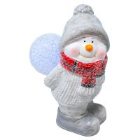 Snowman with LED Snowball on Back-GE3074
