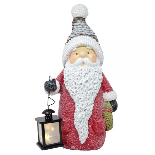 Santa with Lantern Door Greeter