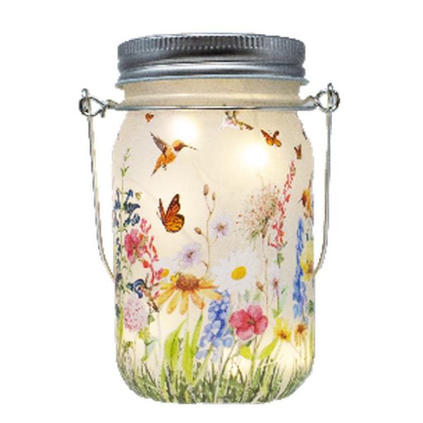 Hummingbird Mason Jar