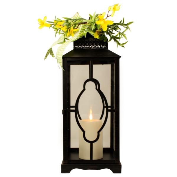 Spring Forsythia LED Lantern