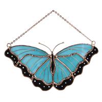 Blue Morpho Butterfly Suncatcher-GE348