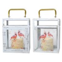 Cardinals Appear LED Lantern Small-GE430