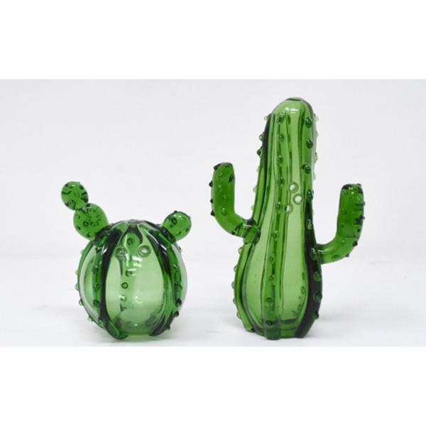 Cacti Glass Salt and Pepper Set