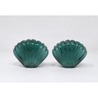 Sea Shell Glass Salt and Pepper Set-GE435