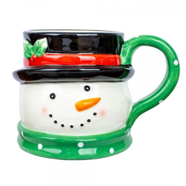 Snowman Figural Mug