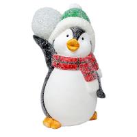 Penguin with LED Snowball-GE544