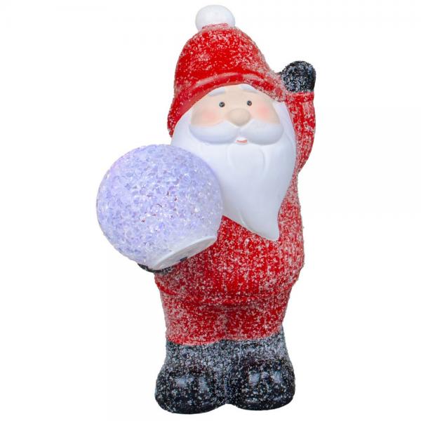 Santa with LED Snowball