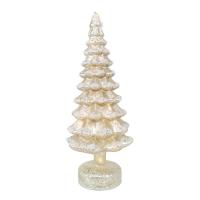 Glass LED Tree Champagne 12.5 inch-GE550