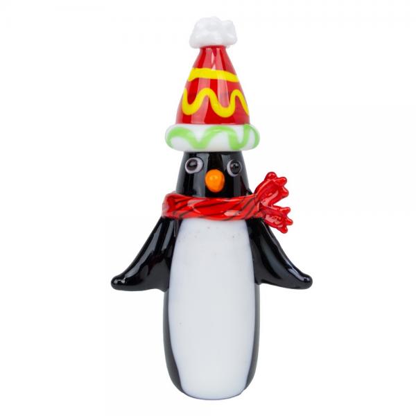 Milano Glass Christmas Penguin
