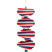 Red,White,Blue Poly Helix Spinner-GE605