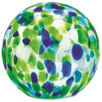 Green and Blue LED Glass 4.75 Inch Globe-GE914