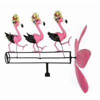 Dancing Flamingo Whirligig-GEBLUEG110