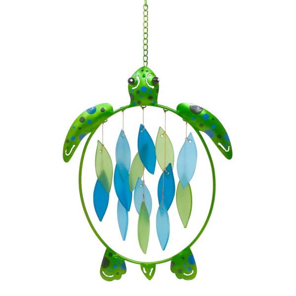 Small Sea Turtle Glass Chime