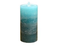 LED Blue Wax Candle Fountain-GECF004