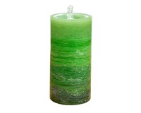 LED Green Wax Candle Fountain-GECF005