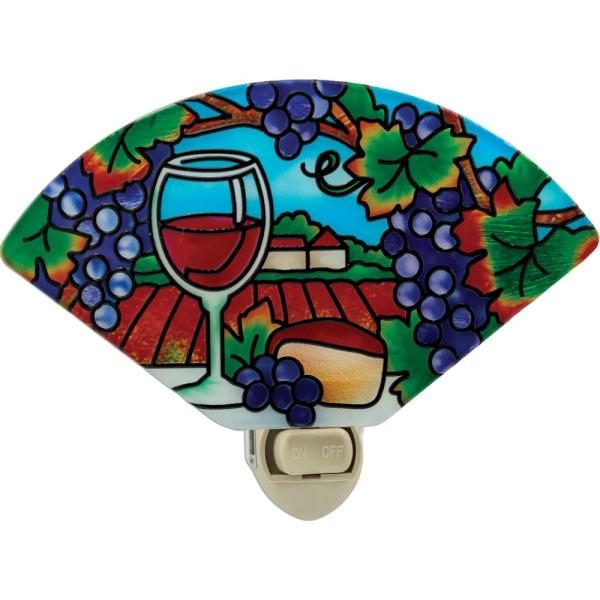 Wine Country Fan Shaped Nightlight