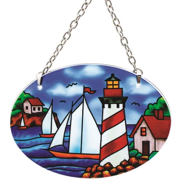 Summer Shores Small Oval Suncatcher