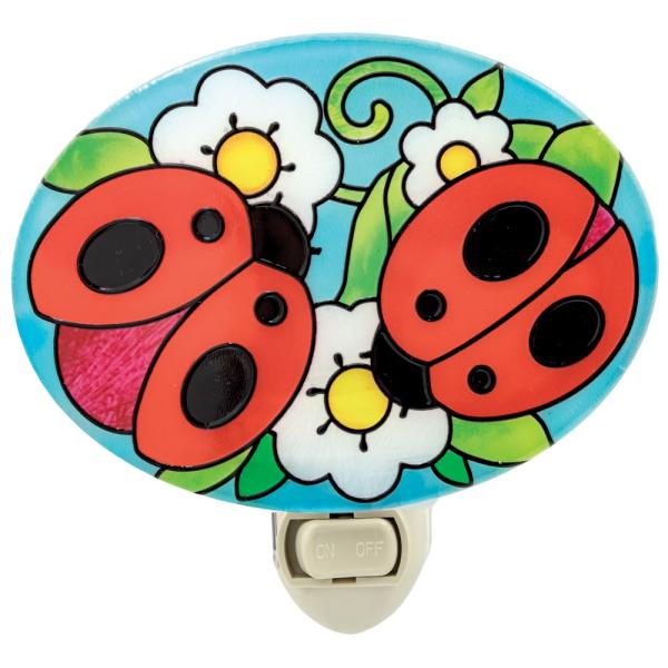 Ladybugs Oval Nightlight