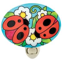 Ladybugs Oval Nightlight-GEJBD13