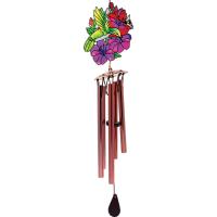Hummingbird & Gladioluses Windchime-GEJBD133