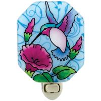 Spring Hummingbird Oval Nightlight-GEJBD17