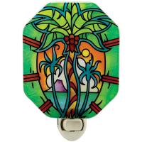 Palm Trees Oval Nightlight-GEJBD26