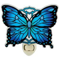 Blue/Black Butterfly Nightlight-GEJBD29
