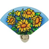 Sunflowers Fan Shaped Nightlight-GEJBD3