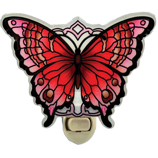 Magenta/Pink Butterfly Nightlight