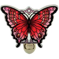 Magenta/Pink Butterfly Nightlight-GEJBD30
