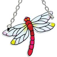 Dragonfly Shaped Mini Suncatcher-GEJBD34