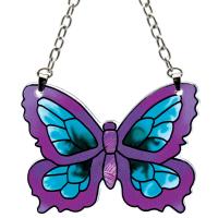 Butterfly Shaped Mini Suncatcher-GEJBD36