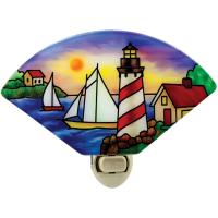 Summer Shores Fan Shaped Nightlight-GEJBD4