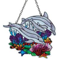 Dolphins Large Suncatcher-GEJBD73